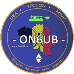 Embleem radioclub ON6UB — UBA sectie MWV